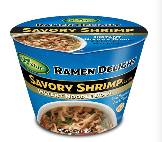 NEO STAR, RAMEN DELIGHT, Savory Shrimp Flavor, 3.35oz