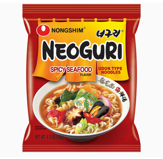 NONGSHIM NEOGURI, Spicy seafood flavor, 1 pack