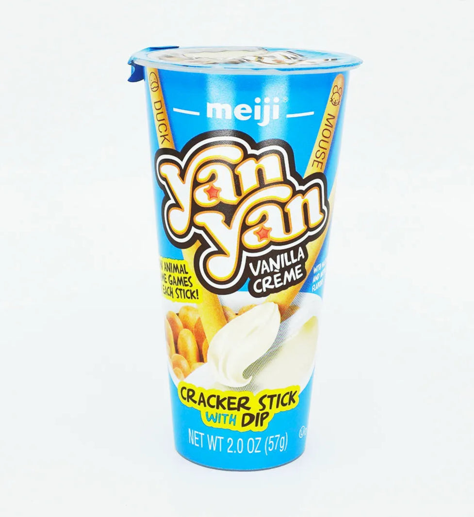 MEIJI, Yan Yan Vanilla Creme, CRACKER STICK DIP