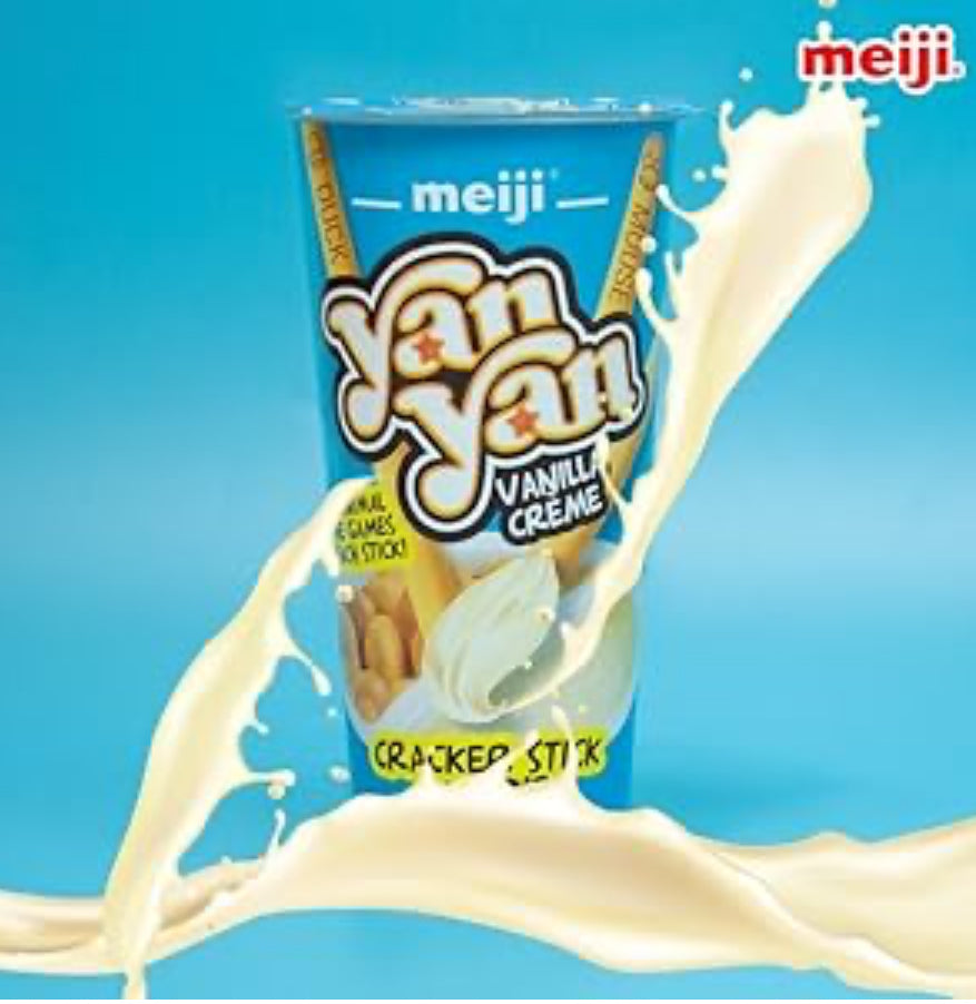 MEIJI, Yan Yan Vanilla Creme, CRACKER STICK DIP